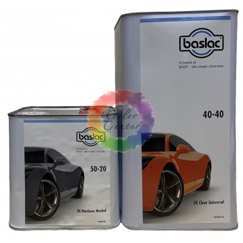 Лак BASLAC 40-40 КОМПЛЕКТ, 5л + затв. 50-20, 2.5л