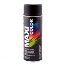 Maxi Color  Емаль аерозольна універсальна, чорна, 400мл