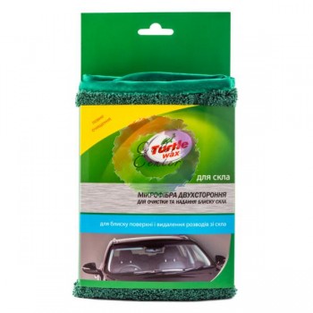Двостороння мікрофібра для автомобільного скла Turtle Wax