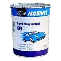Автоемаль для фарбування авто металік 399 Тютюн Mobihel 1 л