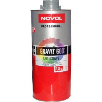Гравітекс, антигравійне покриття Novol GRAVIT 600 MS - 1,8 кг (Сірий)