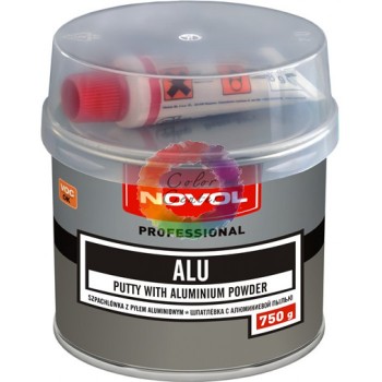 Алюминиевая шпатлевка Novol ALU 0,75 кг